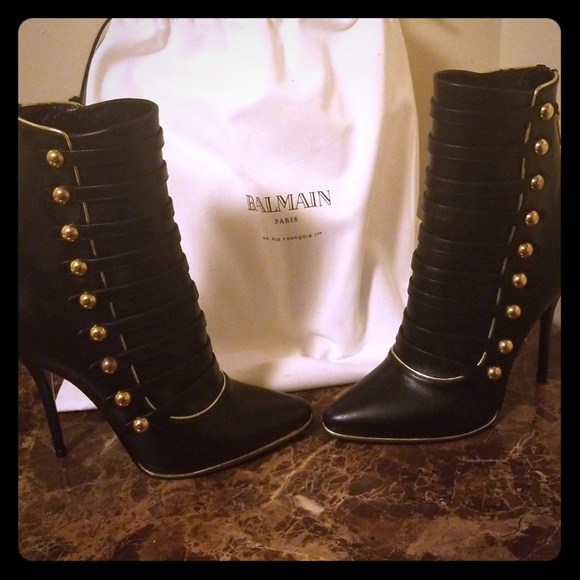 Balmain Shoes - Authentic Balmain Booties